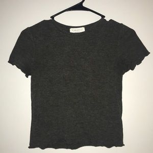Lettuce Edge Crop Top